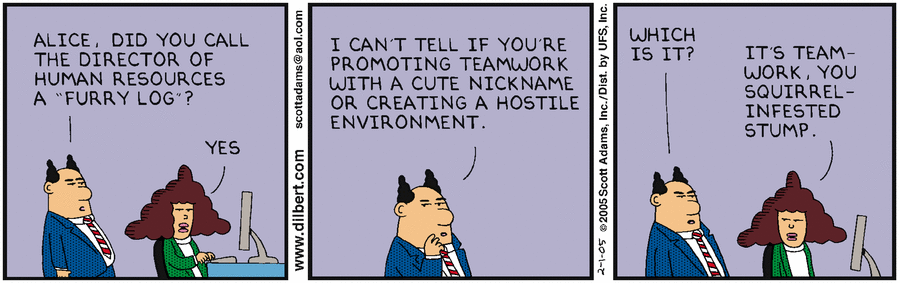 Dilbert Cartoon